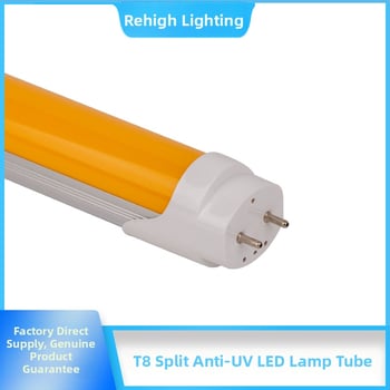 T8 LED trubica s UV ochranou pre dielne bez prachu