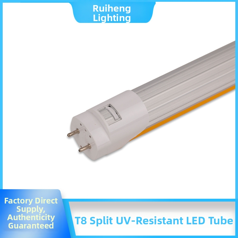 T8 LED trubica s UV ochranou pre dielne bez prachu