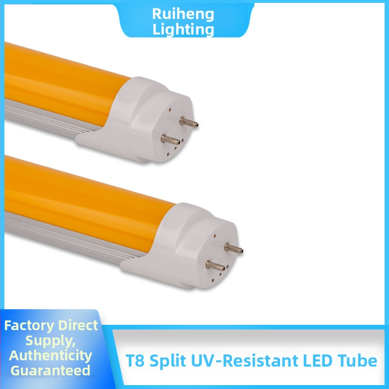 T8 LED trubica s UV ochranou pre dielne bez prachu