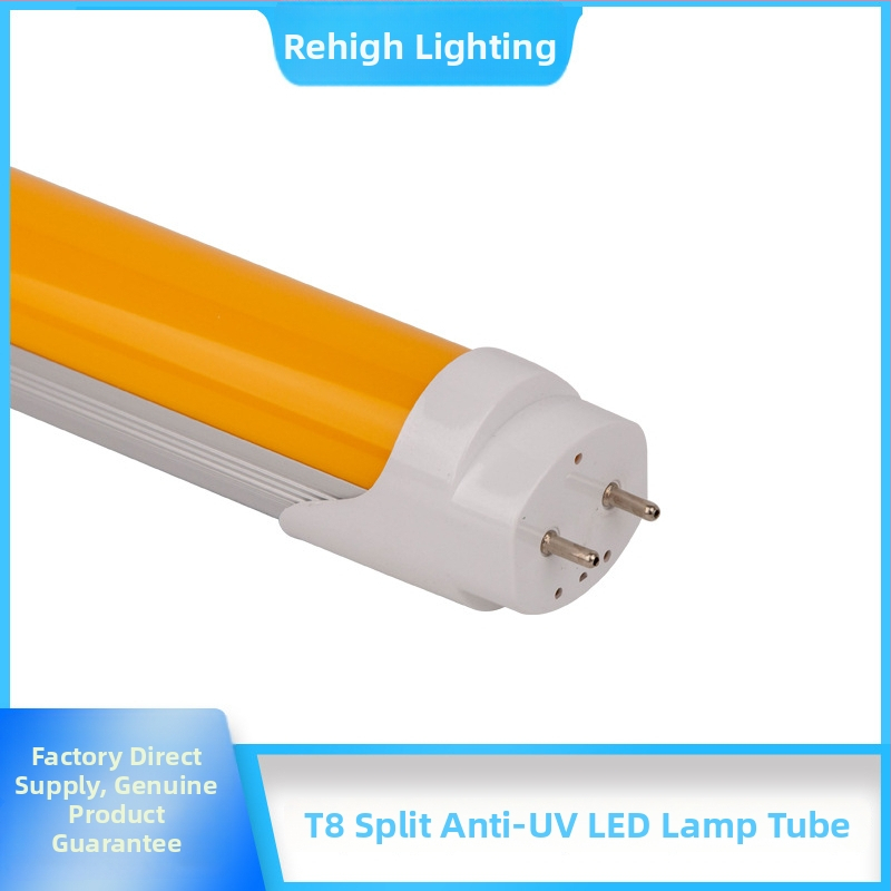 T8 LED trubica s UV ochranou pre dielne bez prachu