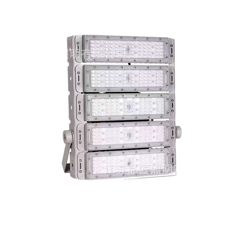 LED модул прожектор за външно осветление на тунели и площади, IP65, 200W, 5000 lm, 6000K, монтиран на висок стълб