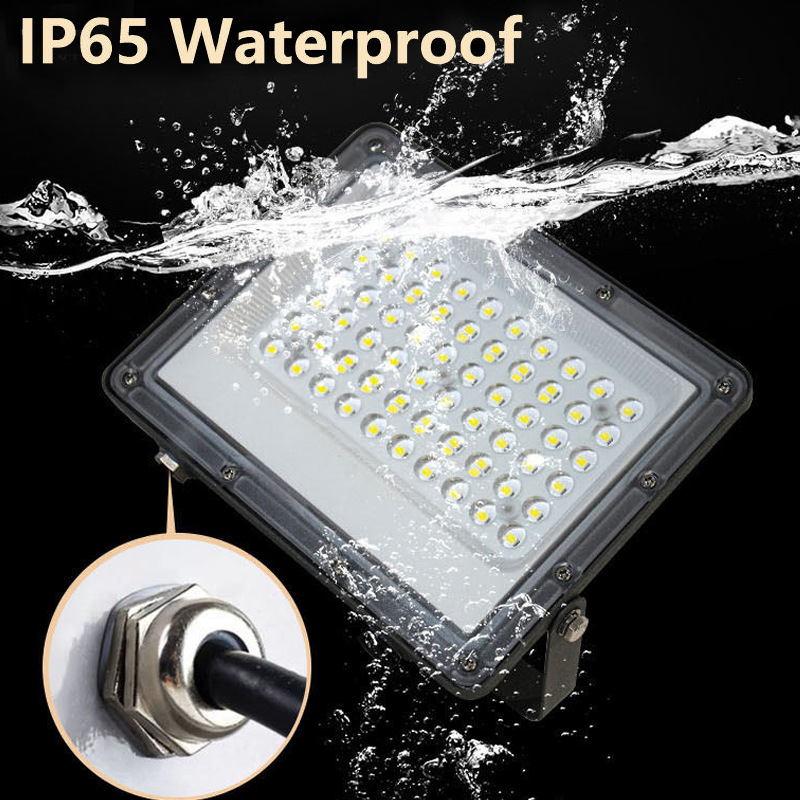Εξωτερικός IP65 προβολέας LED 150W, αδιάβροχος για αποθήκες, εργοστάσια και γήπεδα — λεπτός τοίχου προβολέας LED, ETL