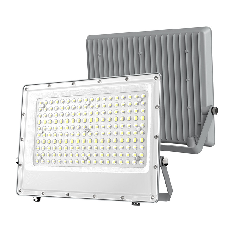 Εξωτερικός IP65 προβολέας LED 150W, αδιάβροχος για αποθήκες, εργοστάσια και γήπεδα — λεπτός τοίχου προβολέας LED, ETL