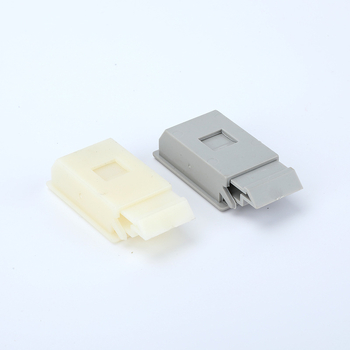 DK725 Bočné madlo dverí s MS735 tlačným skrytým mechanizmom, ABS/Nylon plast, pohyblivý zámok typu kartička MS725