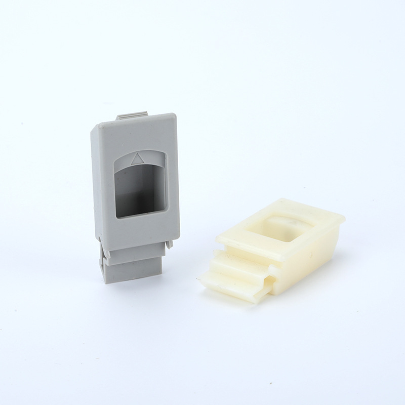 DK725 Bočné madlo dverí s MS735 tlačným skrytým mechanizmom, ABS/Nylon plast, pohyblivý zámok typu kartička MS725