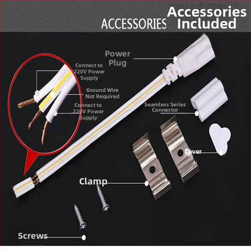 T8 LED integrovaná lampa so spínačom, držiak T8 s malým spínačom, určená pre fluorescenčné trubice