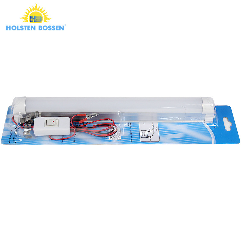 T8 LED σωλήνας, μήκος 60 cm, DC12V, 8W, 36×5730 LED, δέσμη 120°, IP20, CRI 70, πλαστικό περίβλημα