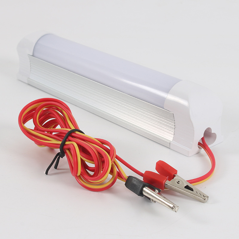 T8 LED σωλήνας, μήκος 60 cm, DC12V, 8W, 36×5730 LED, δέσμη 120°, IP20, CRI 70, πλαστικό περίβλημα