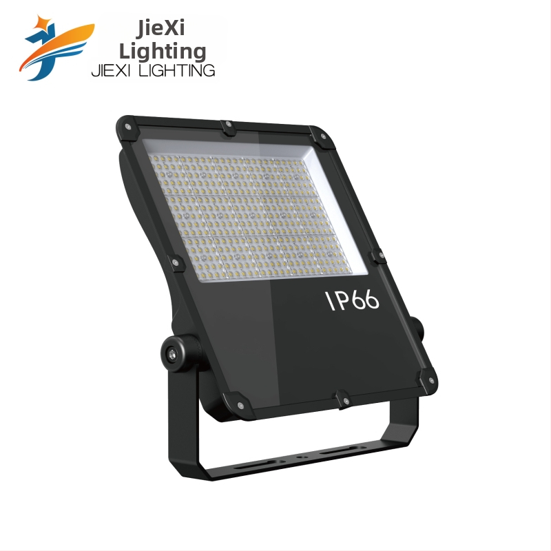 200W LED προβολέας σταδίου, κιτ περιβλήματος, αλουμινένιο περίβλημα, IP66, 33000 lm, CRI 80, δέσμη 60/90/120°, μέγεθος 260–500 mm