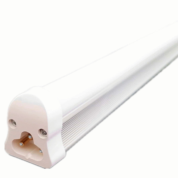 Τ5 ενσωματωμένο LED σωληνάριο RGB, μήκος 0.6 m, ισχύς 8 W, εύρος τάσης 85–265 V, 4500 K, CRI 80, IP30, αλουμινένιο σώμα, CE, ROHS, 66 LED