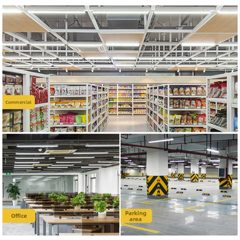 T8 LED rozdeliteľná trubica, hliníko-plastová konštrukcia, úspora energie, G13 základňa, 9–45W, dĺžka 0,6–1,5 m
