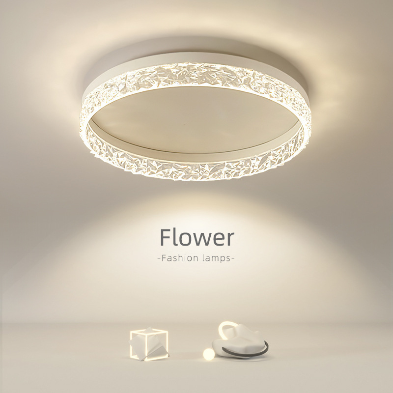 LED okrúhla stropná lampa do spálne v štýle ľahkého luxusu, postmoderný minimalistický dizajn, vhodná do obývačky a pracovne