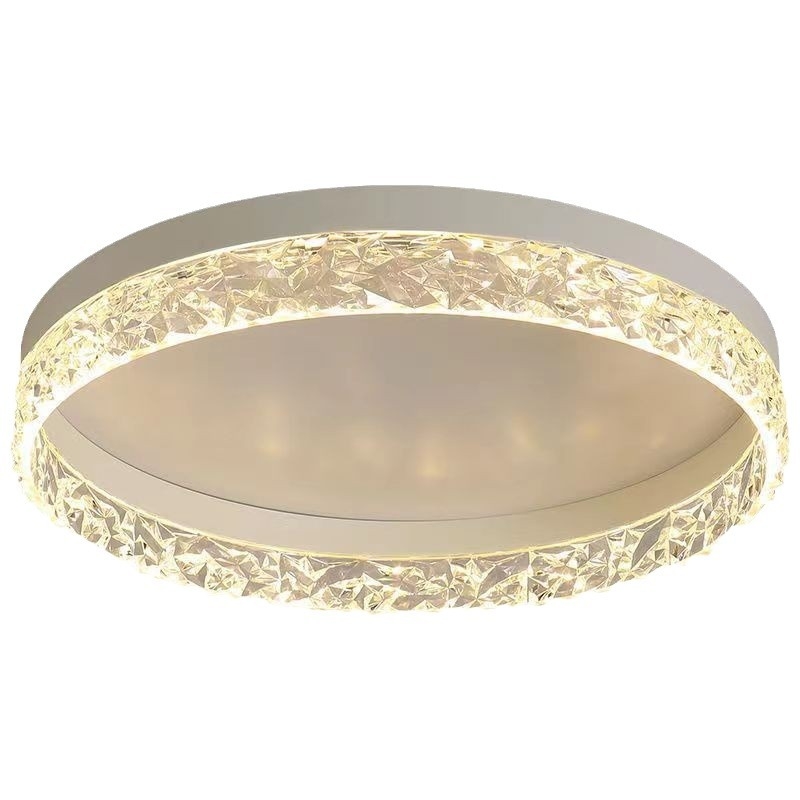 LED okrúhla stropná lampa do spálne v štýle ľahkého luxusu, postmoderný minimalistický dizajn, vhodná do obývačky a pracovne