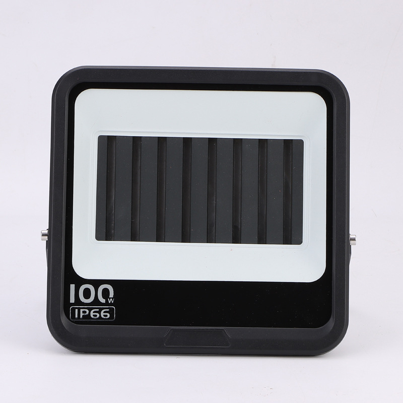 Εξωτερικός περίβλημα γραμμικού προβολέα από χυτό αλουμίνιο και πλαστικό, 10W–100W, πολύ λεπτός, στυλ μήλου