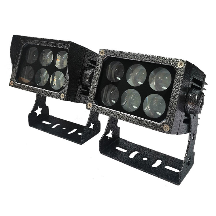 Νέο περίβλημα προβολέα LED με 3535 LED διόδους, φακός γωνίας, επιλογές 6W και 12W