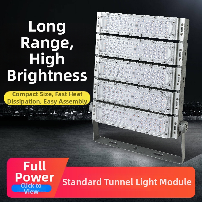 50W LED tunelové svetlo – kryt a LED svetelný set pre uličné osvetlenie, 100W/150W/200W/250W
