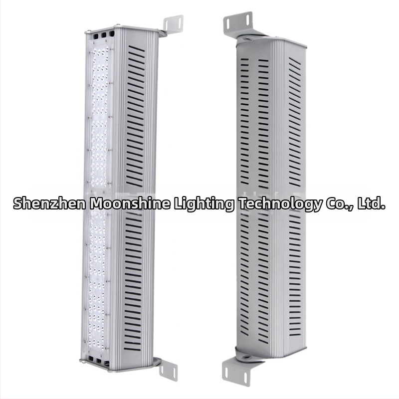 LED lineárne priemyselné a banícke osvetlenie s hliníovým puzdrom, 100W, súprava osvetlenia