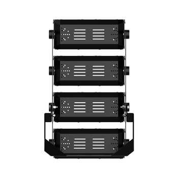 600W LED stadionvilágító lámpa bordás hűtőbordával és anti-glare funkcióval, magas oszlopos felszereléshez