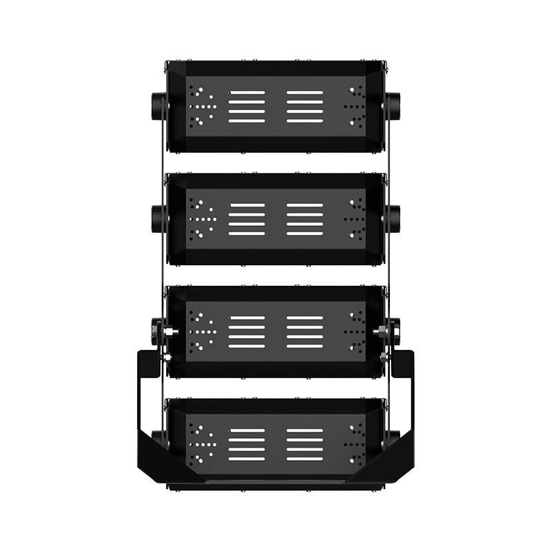 600W LED stadionvilágító lámpa bordás hűtőbordával és anti-glare funkcióval, magas oszlopos felszereléshez
