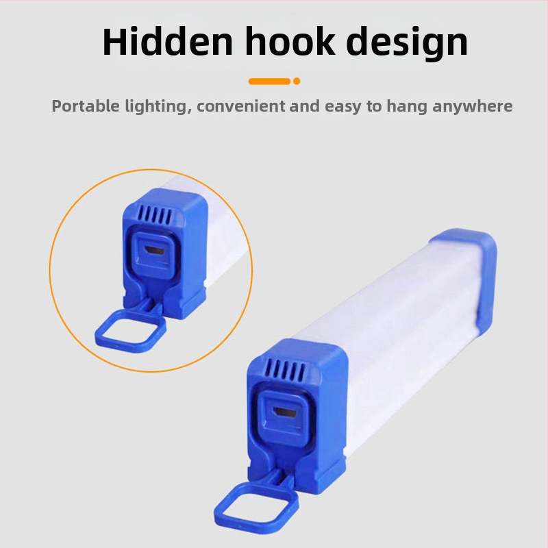 LED nouzové svetlo s magnetickým zavesením, USB napájanie, prenášateľný úzky svetelný pás pre internát a výpadky prúdu
