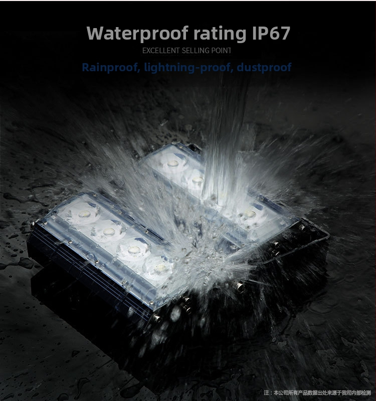 LED vonkajší projekčný reflektor, vodotesný, 100–300W pre vonkajšie osvetlenie