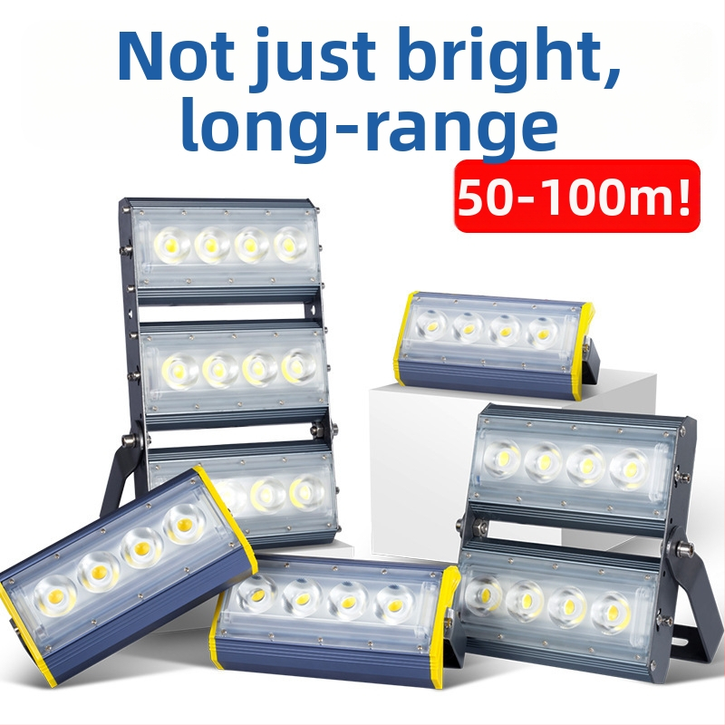 LED vonkajší projekčný reflektor, vodotesný, 100–300W pre vonkajšie osvetlenie