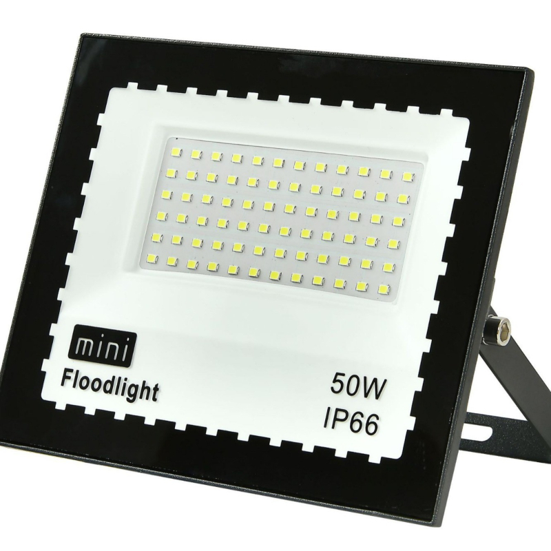 LED προβολέας για εξωτερικό φωτισμό σταδίου, IP65, αλουμινένιο περίβλημα, 180° δέσμη, 10–200W, 220V, μαύρο