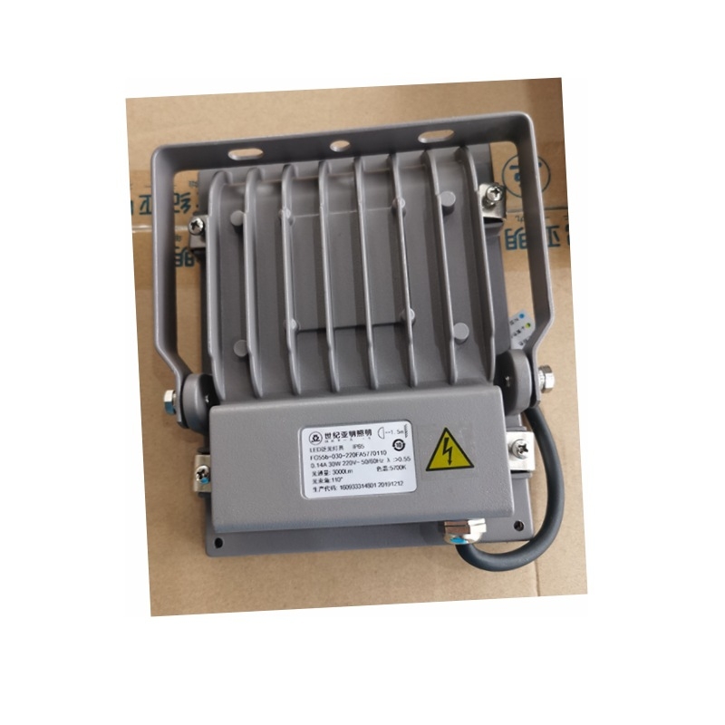 FG55b LED прожектор, 30–200 W, 10000 lm, бял, IP65, 220 V; подходящ за реклама, паркове, заводи, пътища и квартали