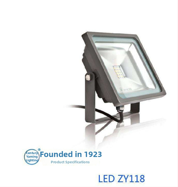 ZY118 30W IP65 LED reflektor pre reklamu, technické osvetlenie a osvetlenie ulíc