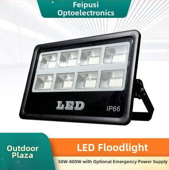 Yaming LED reflektor, vonkajší, vodeodolný, proti oslneniu, osvetlenie štadiónov a stavieb, projekčné svetlo pre továreň a dielňu