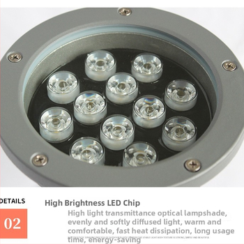 LED svetlo pre stromy a krajinné osvetlenie, vonkajšie nepremokavé, 3W/6W/9W/12W/18W, osvetlenie pôdy, super jasné