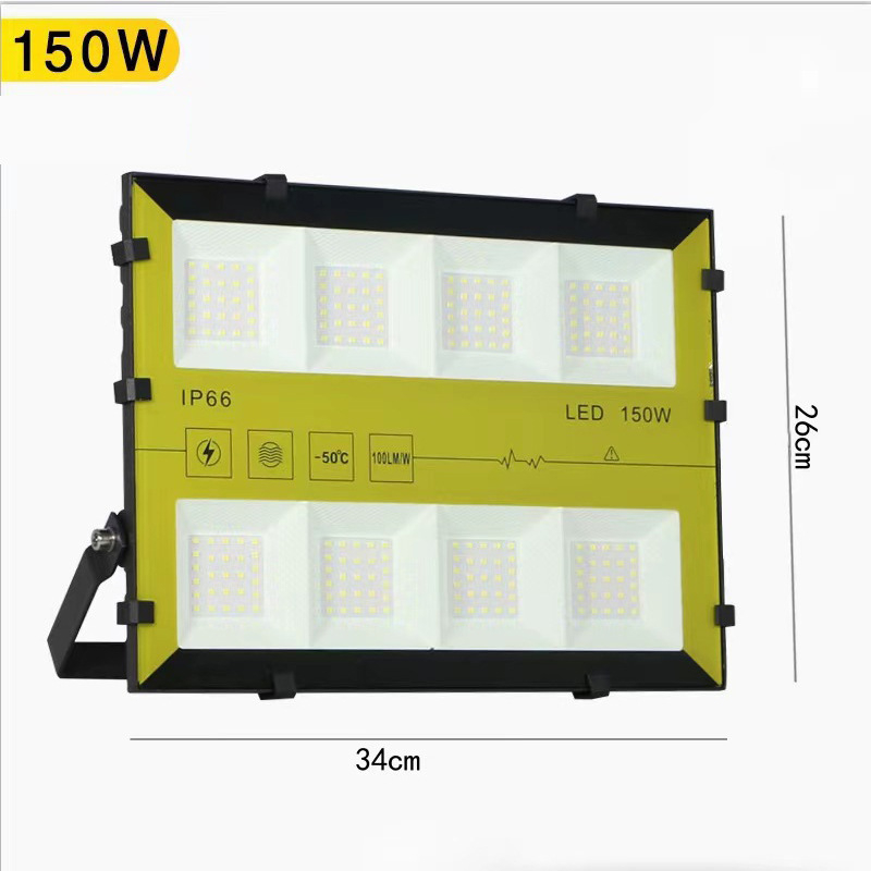 LED προβολέας 150W για εξωτερική διαφήμιση σε πινακίδες και κτίρια, αδιάβροχος, υψηλή φωτεινότητα