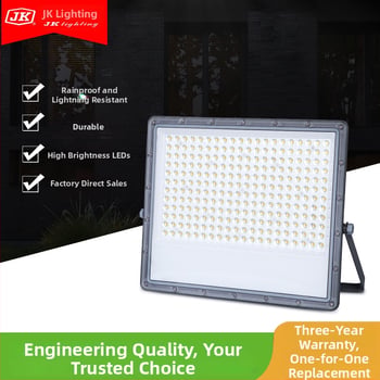 Source Light LED Floodlight 100–200W, vonkajšie osvetlenie dvorov, ulíc a parkov, IP65