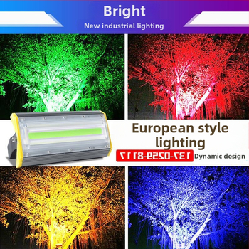 Farebný LED vonkajší floodlight pre krajinné osvetlenie, vodotesný pre osvetlenie stromov a dvora