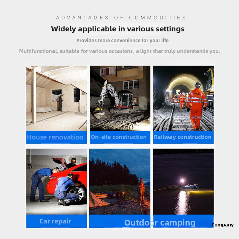 Bluetooth vonkajší vysokovýkonný floodlight 50W, prenosný IP65 vodotesný kempingový svetlo s dlhou výdržou batérie