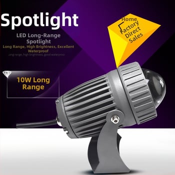 LED lineárne flood svetlo 10W, vonkajšie použitie, IP65 vodotesné, na stenu