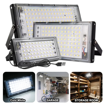 LED прожектор за закрити спортни зали, 216/144/96/50 LED, висока яркост