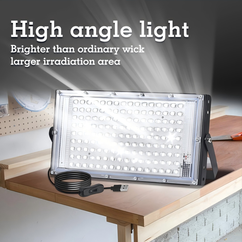 LED прожектор за закрити спортни зали, 216/144/96/50 LED, висока яркост