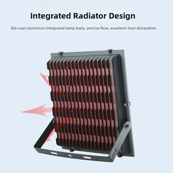 LED vonkajší flood light – vodotesný, s vysokým výkonom, osvetlenie ciest a dvorov.