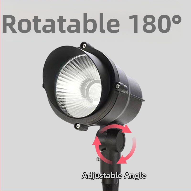 LED podzemné osvetlenie pre vonkajšie použitie, vodotesný reflektor do záhrady a dvora, COB LED