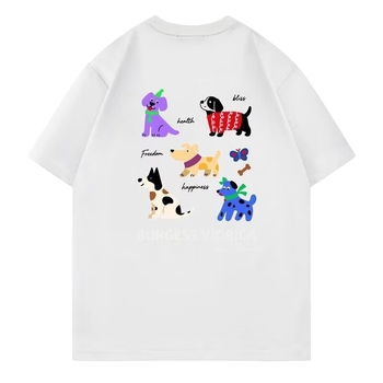 Ανδρικό κοντομάνικο T-shirt από 100% βαμβάκι, άνετη εφαρμογή, στρογγυλός λαιμός, εκτύπωση με γράμματα, άνοιξη 2026
