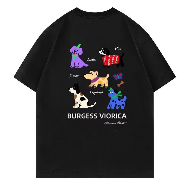 Ανδρικό κοντομάνικο T-shirt από 100% βαμβάκι, άνετη εφαρμογή, στρογγυλός λαιμός, εκτύπωση με γράμματα, άνοιξη 2026