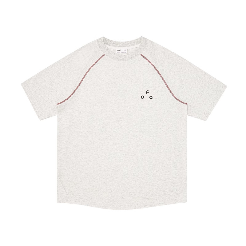 Sorona δροσιστικό ανδρικό T-shirt, αμερικανικού στυλ, καλοκαίρι, υπαίθριος αθλητισμός, γρήγορο στέγνωμα, κοντό μανίκι, σχέδιο σε χρωματικά μπλοκ