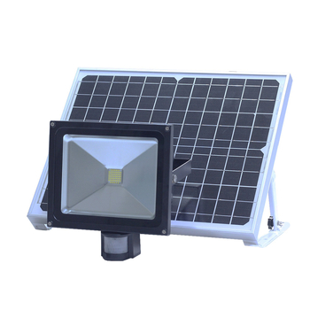 Guangjian Lighting 30W ηλιακός κήπου προβολέας με PIR αισθητήρα κίνησης, IP65, LED, 24V