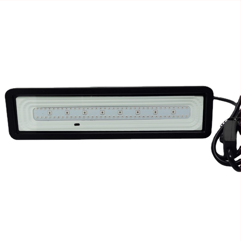 LED reflektor pre vnútorné aj vonkajšie použitie s IR diaľkovým ovládaním, UV svetlo, RGB fialová, IP65, 30W