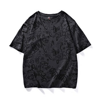 M-8XL Plus Size ανδρικό T-shirt με κοντά μανίκια – καλοκαιρινό ελαφρύ, χαλαρή εφαρμογή, στρογγυλός λαιμός