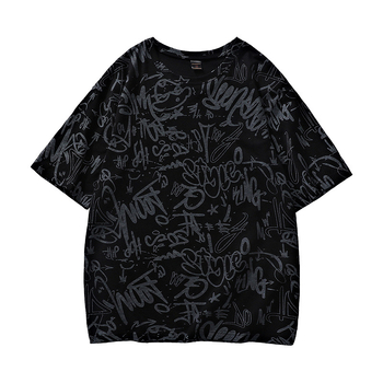 M-8XL Plus Size ανδρικό T-shirt με κοντά μανίκια – καλοκαιρινό ελαφρύ, χαλαρή εφαρμογή, στρογγυλός λαιμός