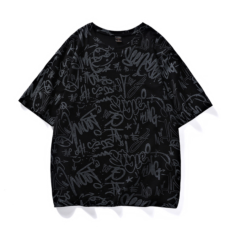 M-8XL Plus Size ανδρικό T-shirt με κοντά μανίκια – καλοκαιρινό ελαφρύ, χαλαρή εφαρμογή, στρογγυλός λαιμός