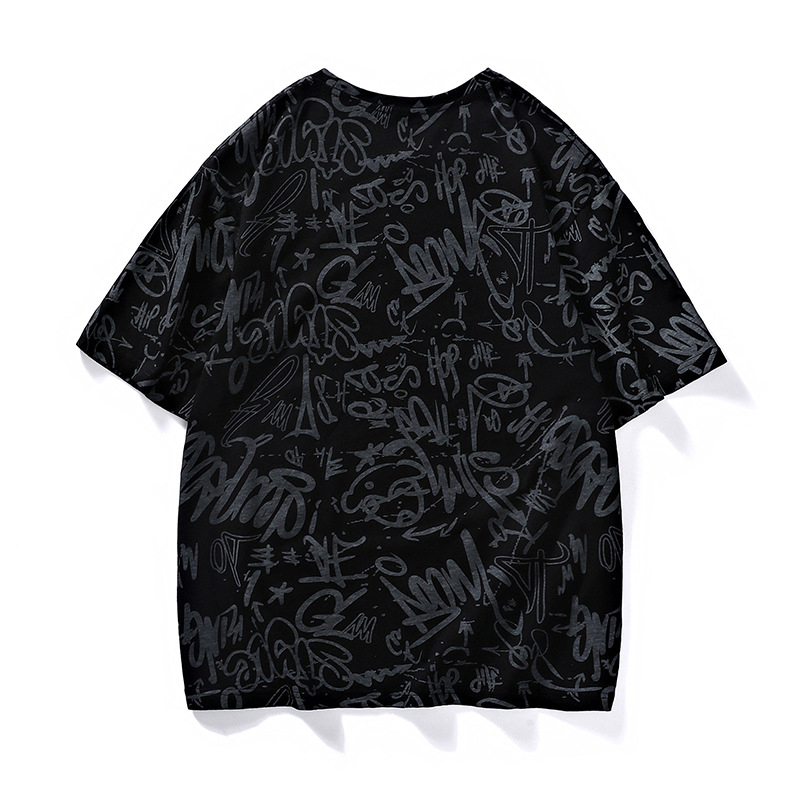 M-8XL Plus Size ανδρικό T-shirt με κοντά μανίκια – καλοκαιρινό ελαφρύ, χαλαρή εφαρμογή, στρογγυλός λαιμός