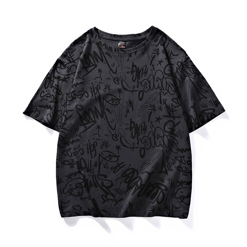 M-8XL Plus Size ανδρικό T-shirt με κοντά μανίκια – καλοκαιρινό ελαφρύ, χαλαρή εφαρμογή, στρογγυλός λαιμός